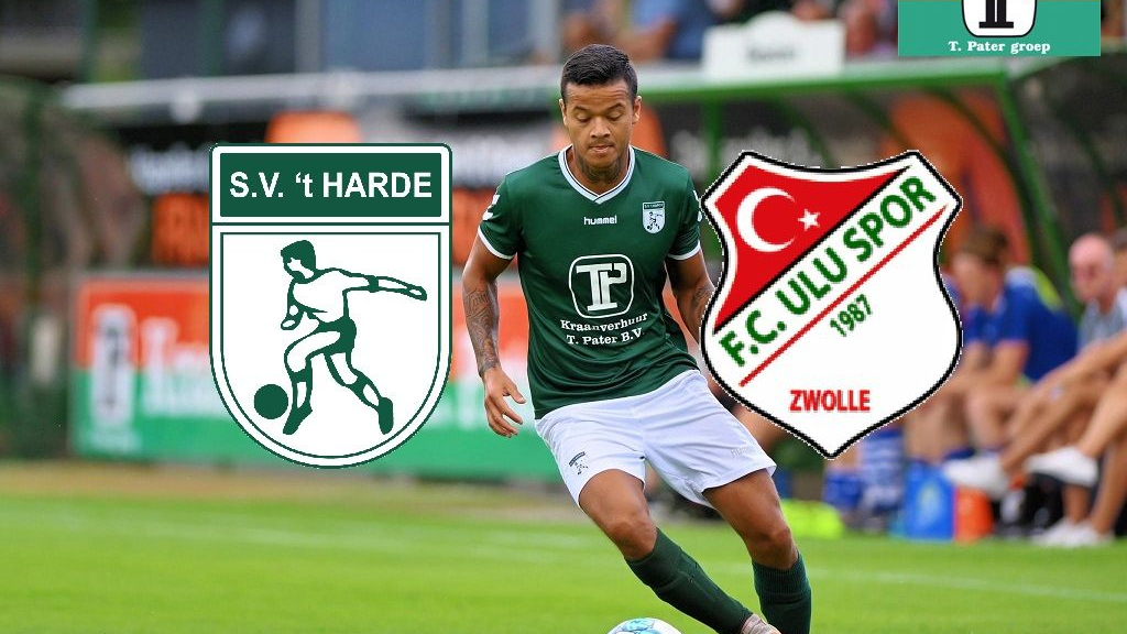 Foto: S.V. ’t Harde thuis tegen FC Ulu Spor