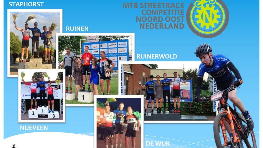 Foto: Mountainbiker Rick Bos wint vijf wedstrijden MTB comptitie Noord Oost Gelderland