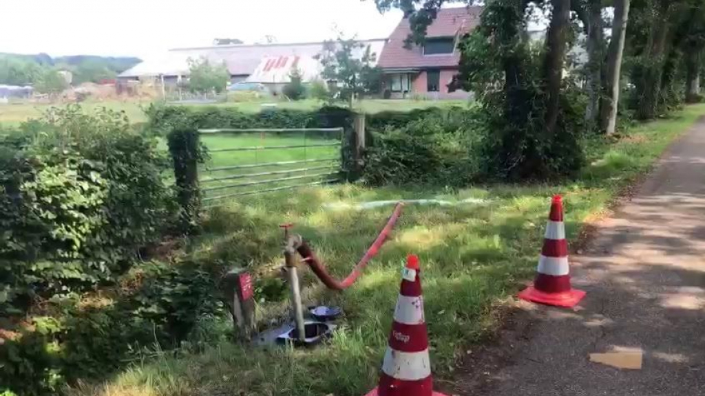 Foto: Vitens pompt duizenden liters drinkwater in de sloot: hoe zit dat?