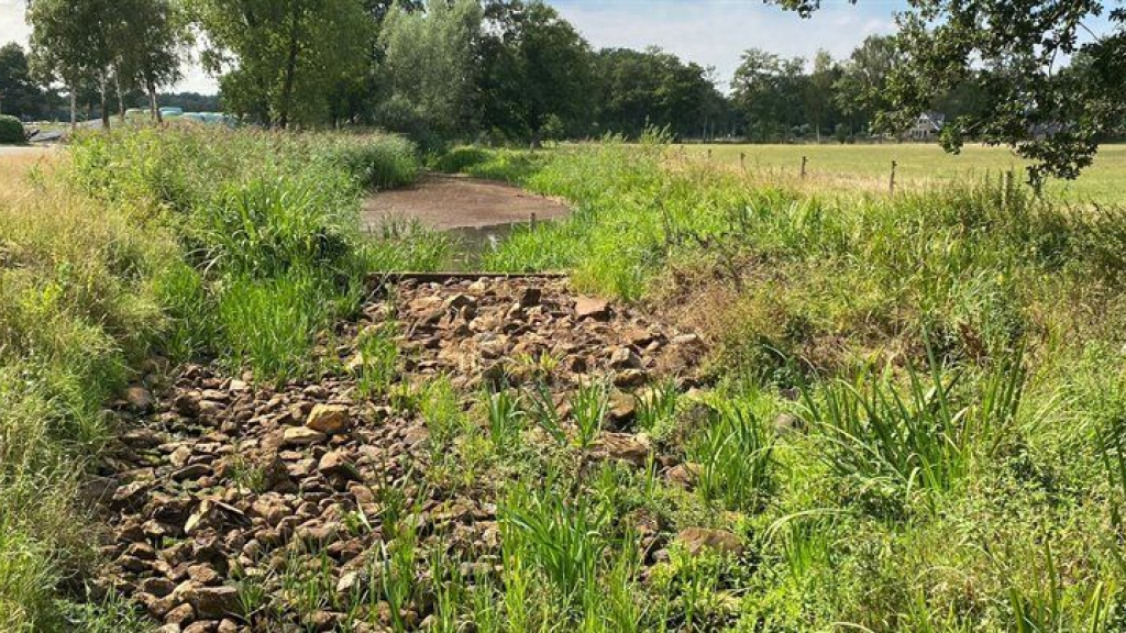 Foto: Waterschap neemt verregaande maatregelen tegen droogte