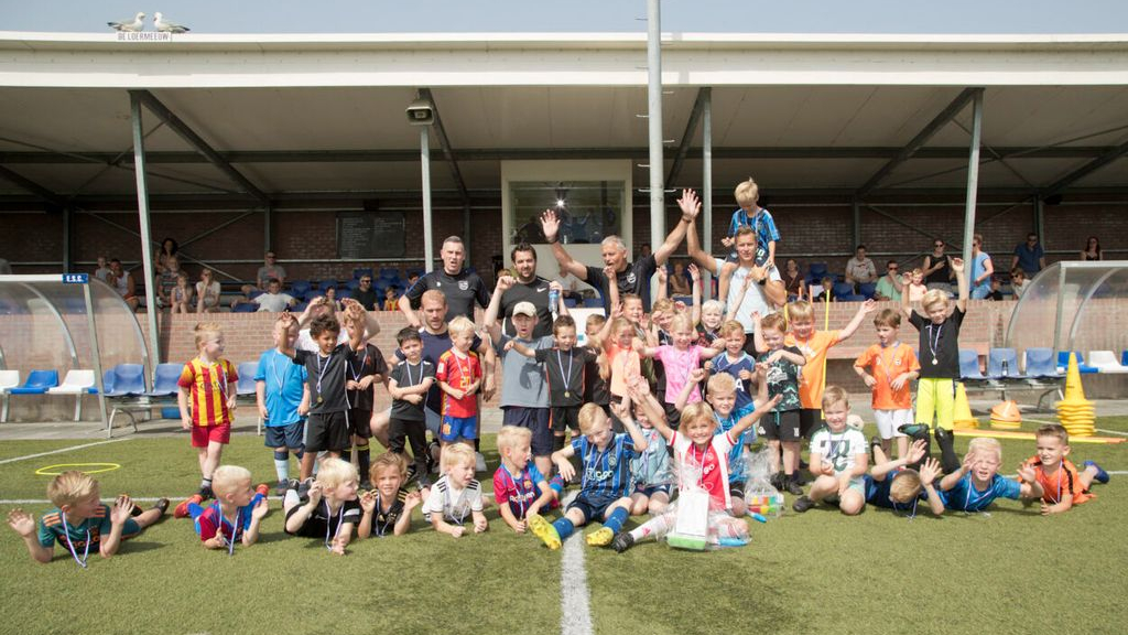 Foto: Franken Dakkapellen voetbalschool van de Elburger.S.C. start op 10 september