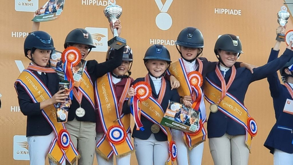 Foto: Heuvelruiters kampioen van Nederland