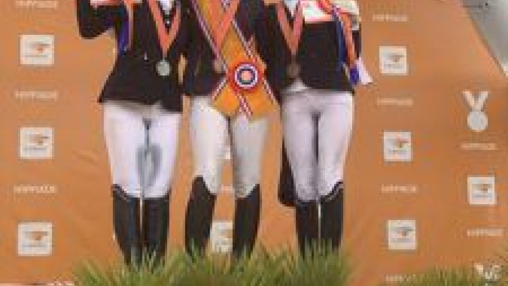 Foto: Gouden plak voor Yael Kooiker