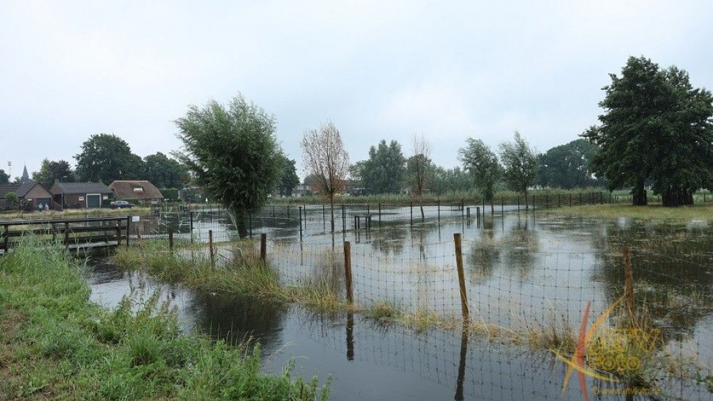 Foto: Wateroverlast Doornspijk