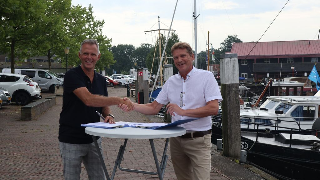 Foto: Ondertekening project De Nieuwe Haven