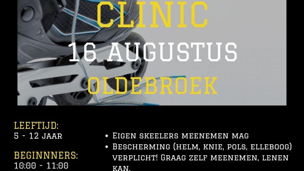 Foto: Doe mee met de skeelerclinic van WIEL