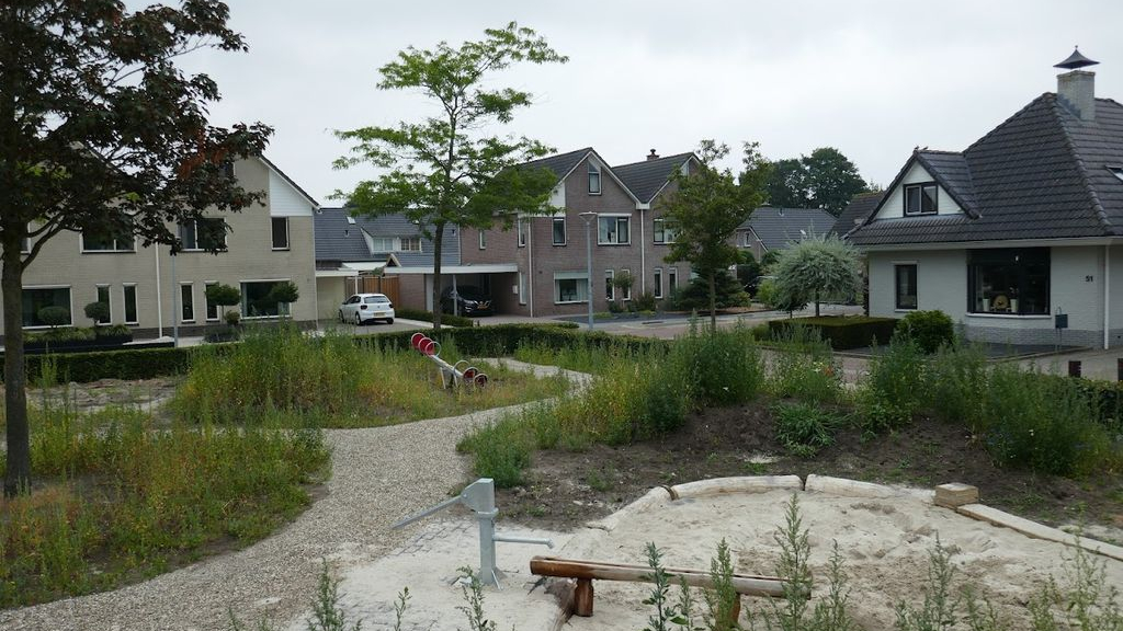 Foto: Groene voorbeelden: groene make-over voor speeltuin Wezep