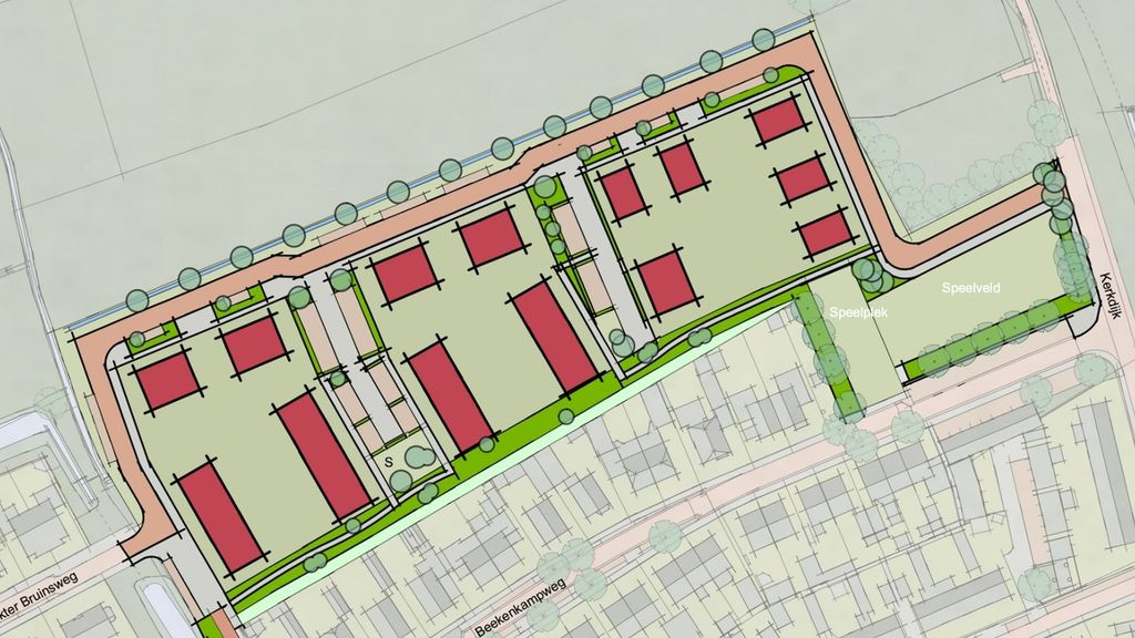 Foto: Woningbouw in Doornspijk (Waterlanden II)