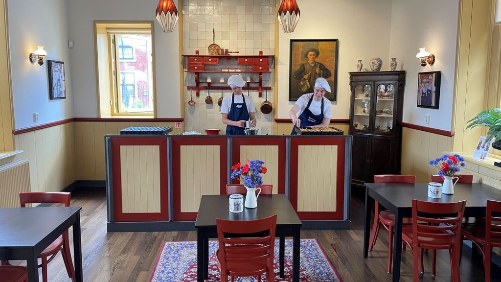 Foto: Nederlands Bakkerijmuseum opent Poffertjessalon