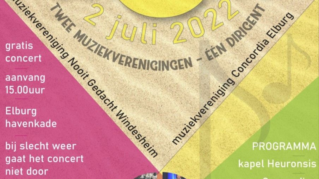 Foto: Zomerconcert Concordia Elburg