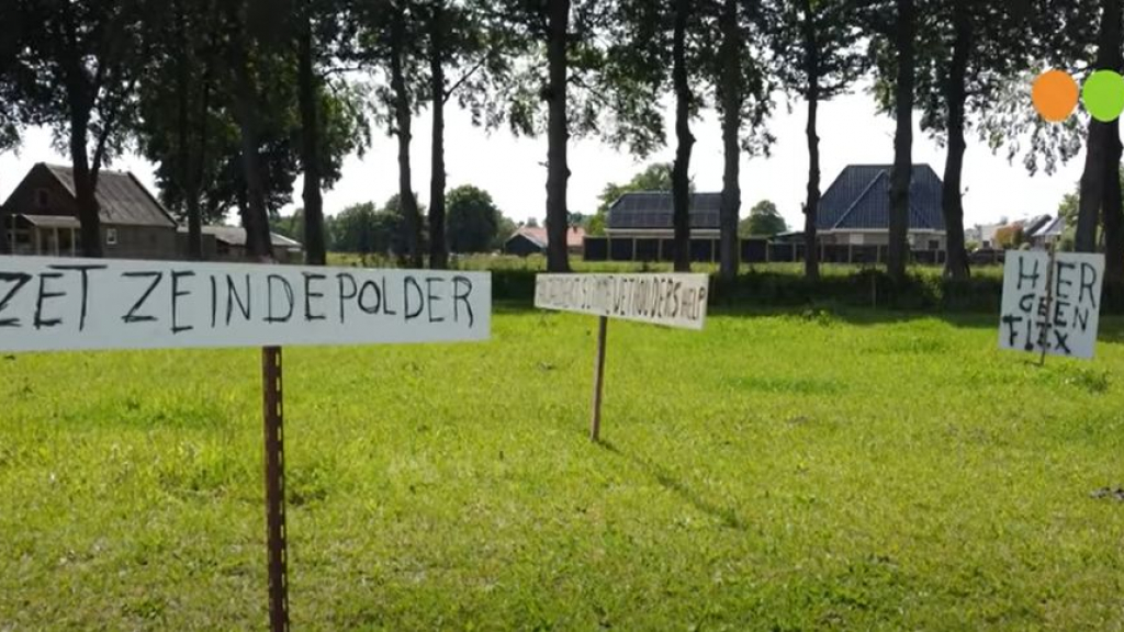 Foto: Pas op de plaats voor project flexwoningen