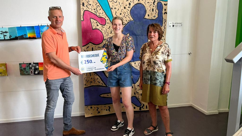 Foto: Cheque voor Art Club