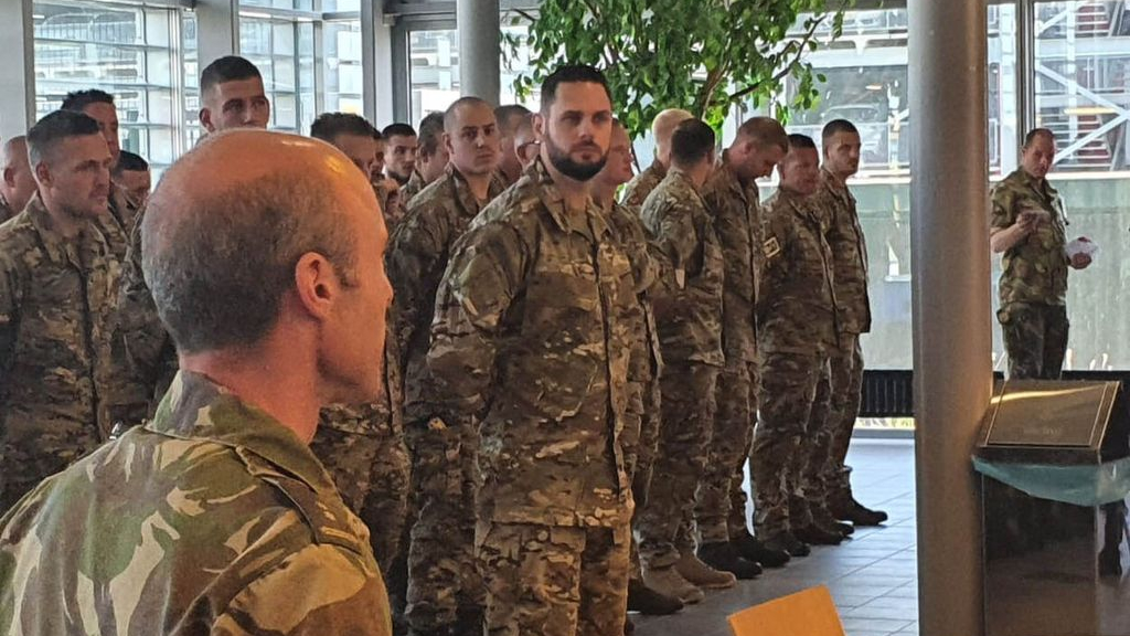 Foto: Landmacht bouwt met bedrijfsleven basis in Roemenië voor NAVO-inzet