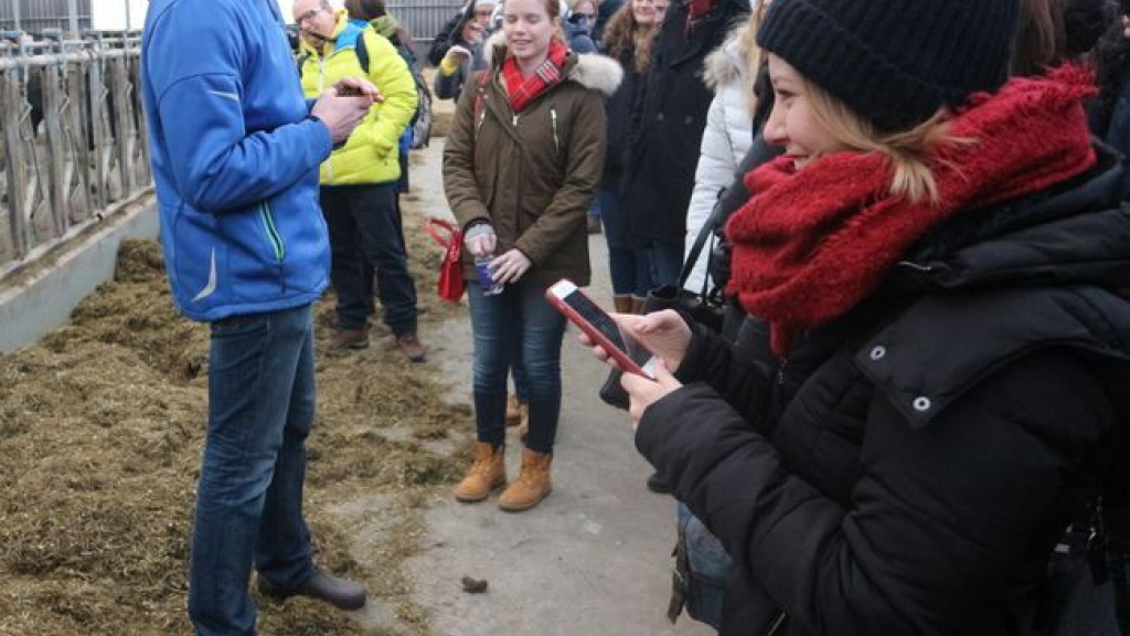 Foto: Rondleiding op Kaasboerderij Van Zeeburg