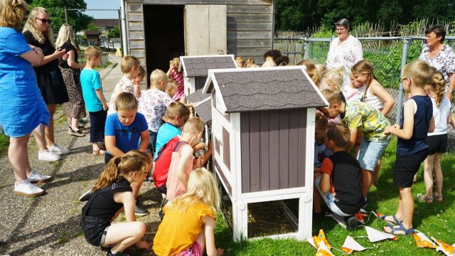 Foto: Actie van De Schaapskooi voor kinderboerderij Voskuilerhoeve