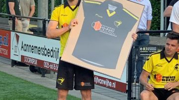 Foto: Arjan ten Klooster neemt afscheid in stijl