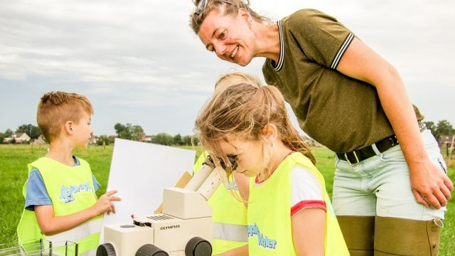 Foto: Groene Zomer Campus: van insecten eten in de klas tot gastles over waterstof
