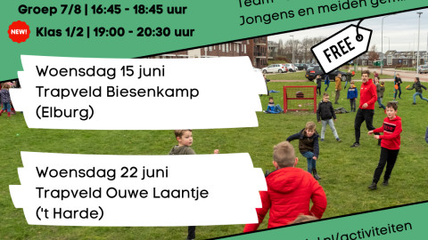 Foto: Straatvoetbal in de wijk
