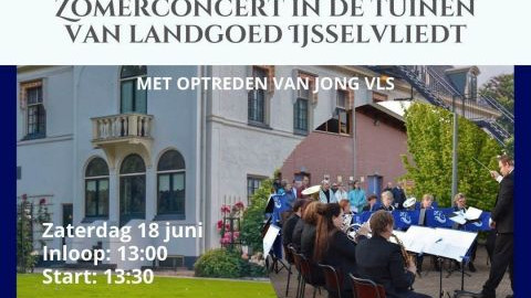 Foto: Zomerconcert Podiumorkest van Limburg Stirum Korpsen