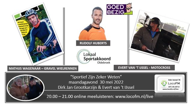 Foto: Motocross, wielrennen, Goed Bezig en Sportakkoord Oldebroek bij Sportief Zijn Zeker Weten