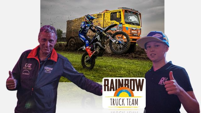 Foto: Rally rijder Gerrit Zuurmond ondersteunt Dani Heitink