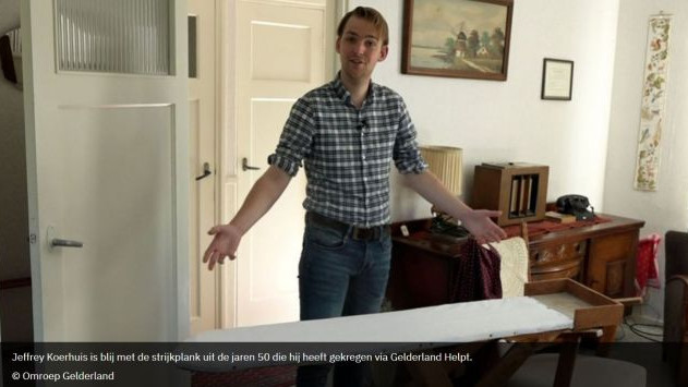 Foto: Jeffrey (24) wordt overspoeld met spullen uit jaren 50: 'Bizar hoeveel mijn oproep heeft losgemaakt'