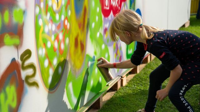 Foto: Creatieve workshops Kunstfestival Hattem