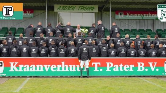 Foto: Verlenging Hoofdsponsorschap S.V. 't Harde