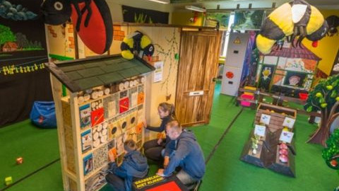 Foto: Expositie 'Deur dicht! Licht uit!' voor kinderen tot en met 8 jaar