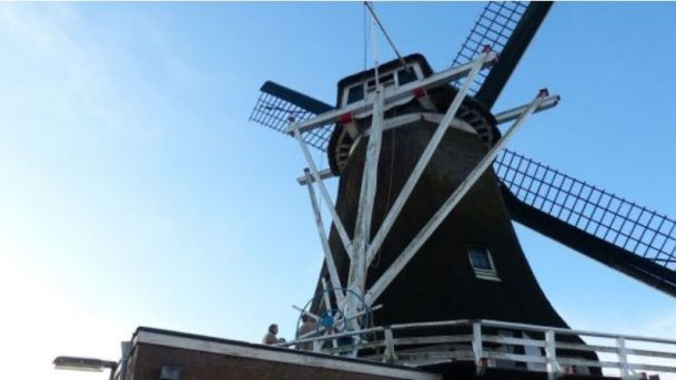 Foto: Molen De Tijd geopend tijdens Nationale Molendag