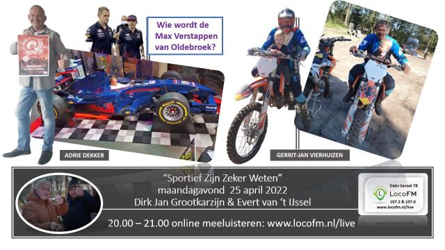 Foto: Motocross en Formule 1 bij Sportief Zijn Zeker Weten