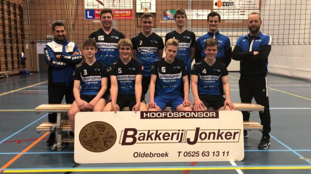 Foto: Jongens A Blauw Wit in halve finale NJOK