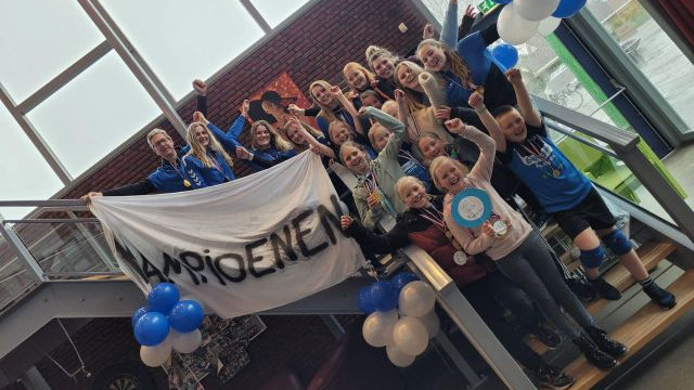 Foto: Blauw Wit Blauw Wit D1 is kampioen