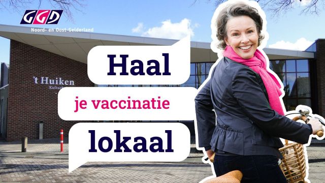 Foto: Haal je informatie en prik lokaal