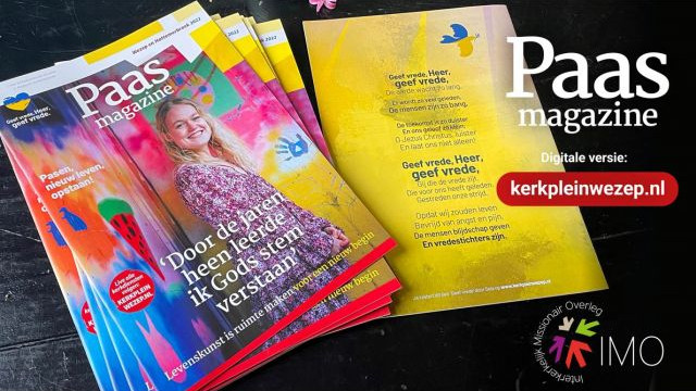 Foto: Kleurrijk Paasmagazine over levenskunst