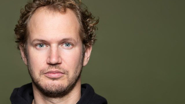 Foto: Johan Goossens op de planken in Veluvine