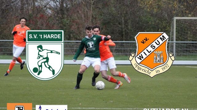 Foto: S.V. ’t Harde thuis tegen V.V. Wilsum