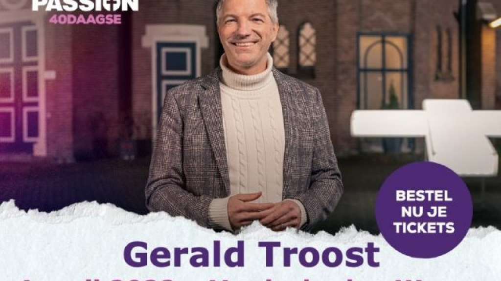 Foto: Gerard Troost in de Vredeskerk