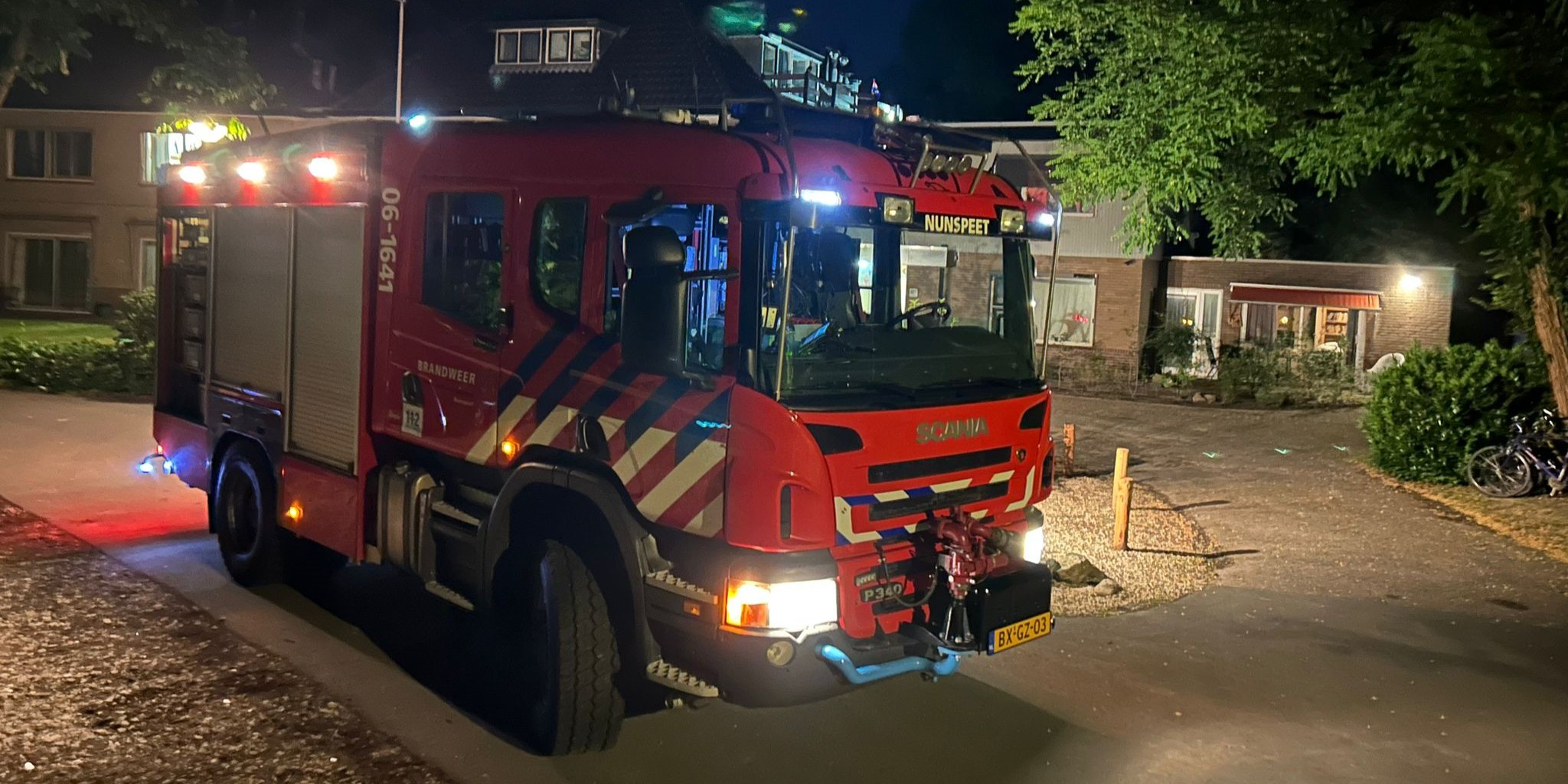 Foto: Brandweer rukt uit voor vreemd luchtje