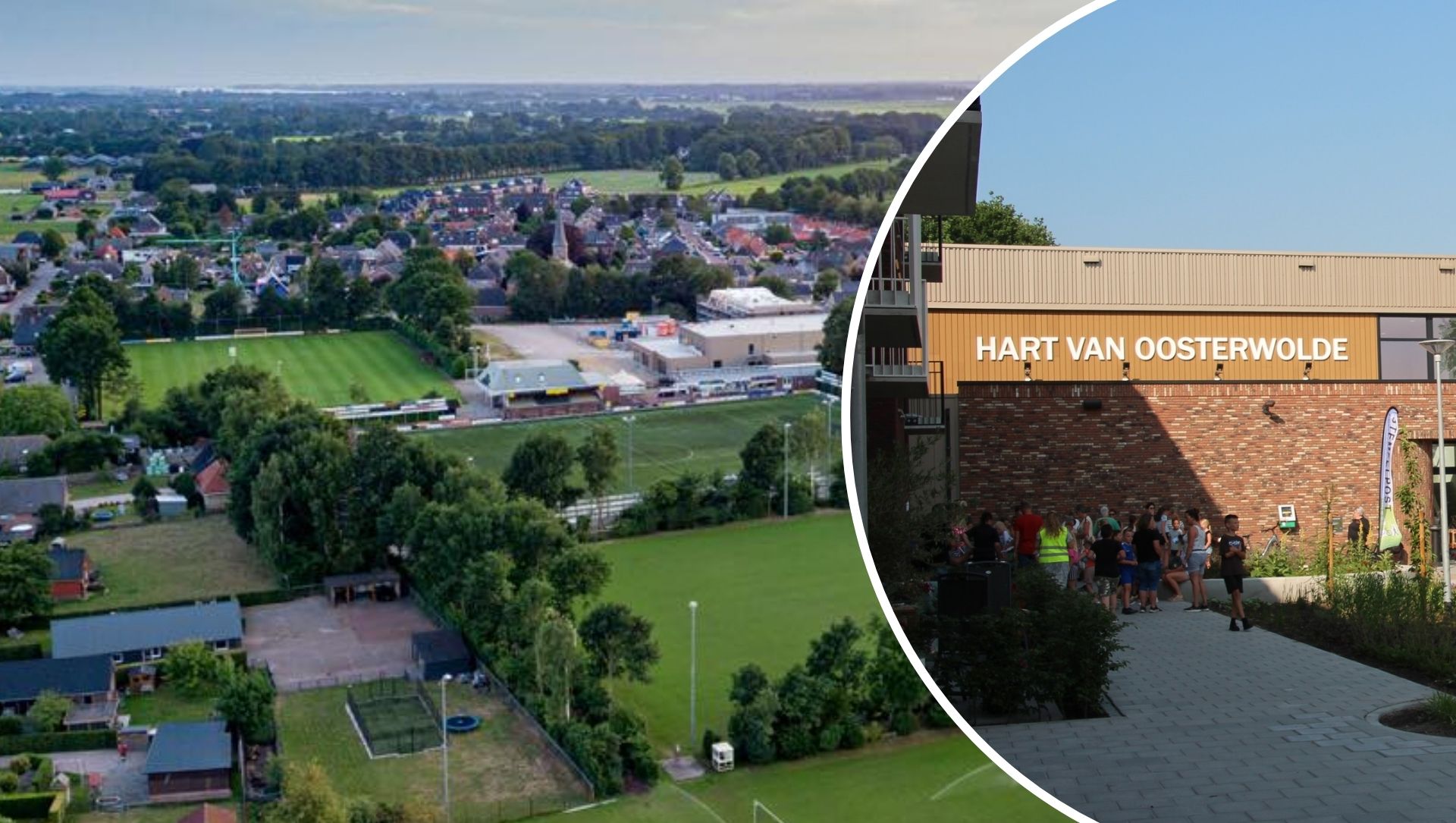 Foto: Oosterwoldenaren leggen hun dorpsvisie bij de raad neer