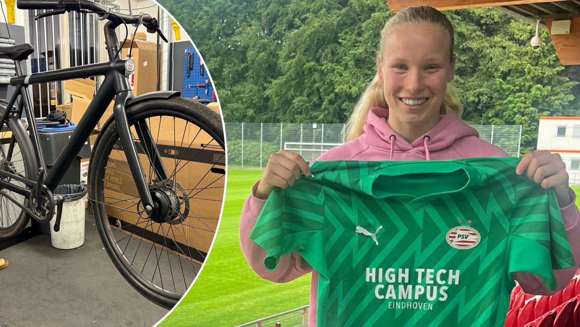 Foto: Kapotte e-bike dwingt PSV-talent Melissa (18) tot crowdfunding