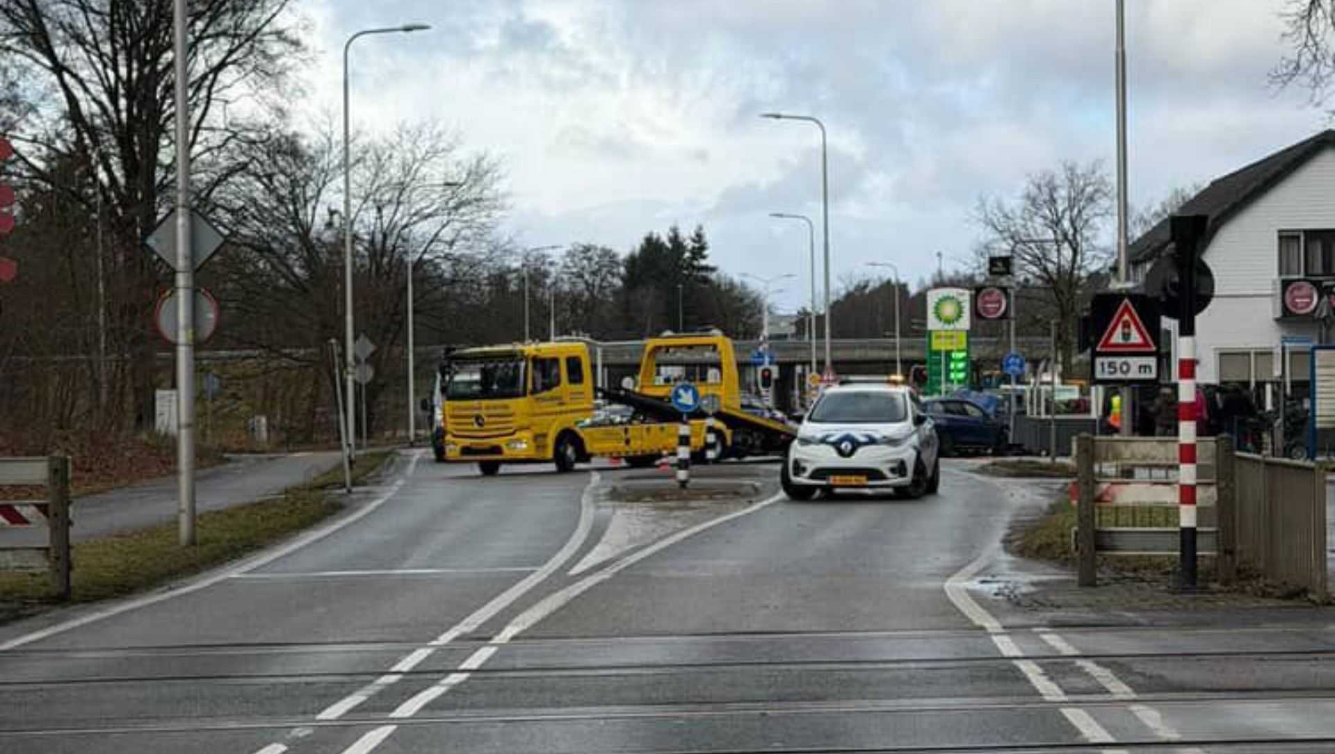 Foto: Fikse botsing bij Eperweg op ’t Harde, geen gewonden