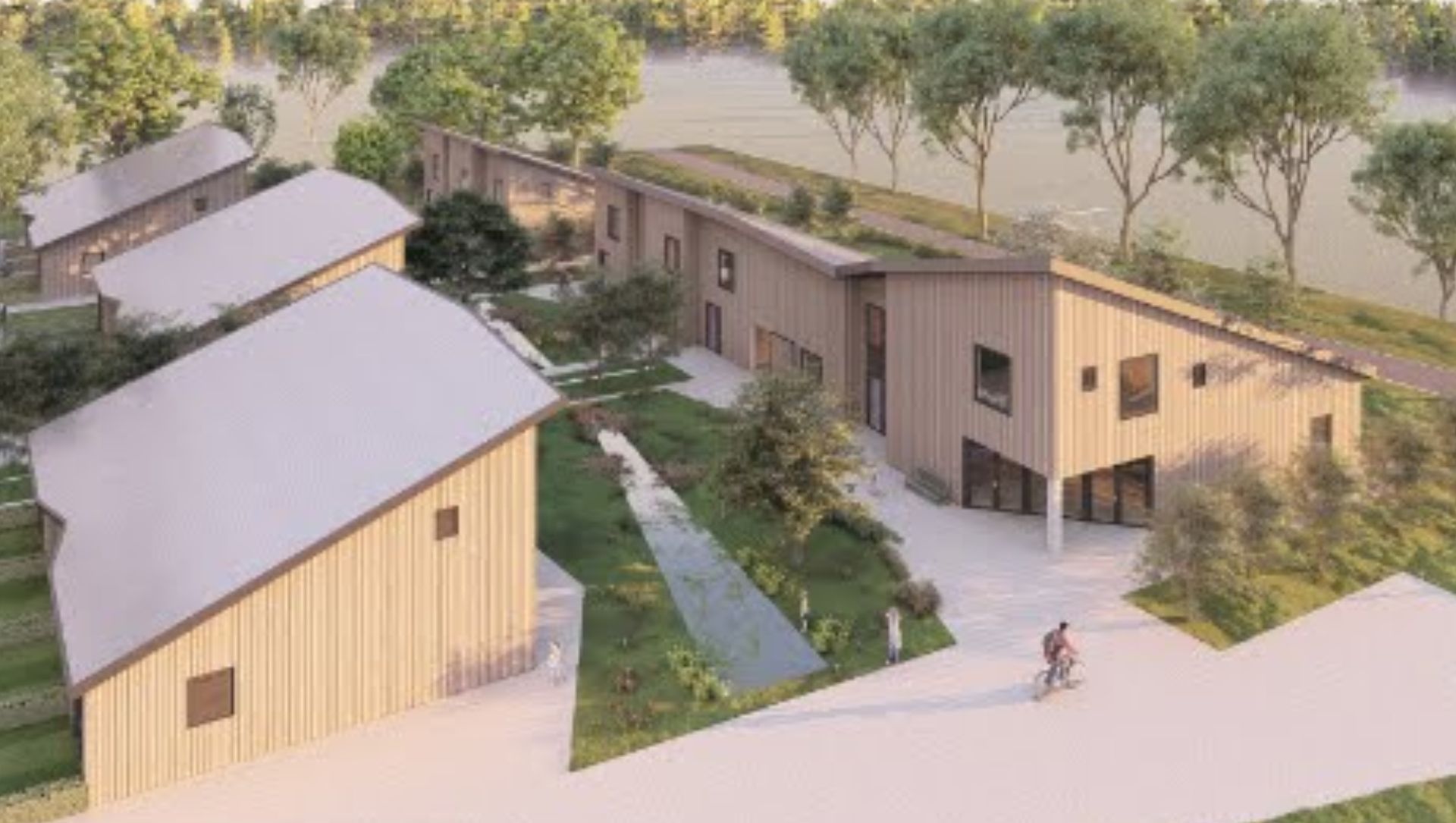 Foto: Zo woon je straks voor 250.000 euro in het groen tussen Harderwijk en Ermelo