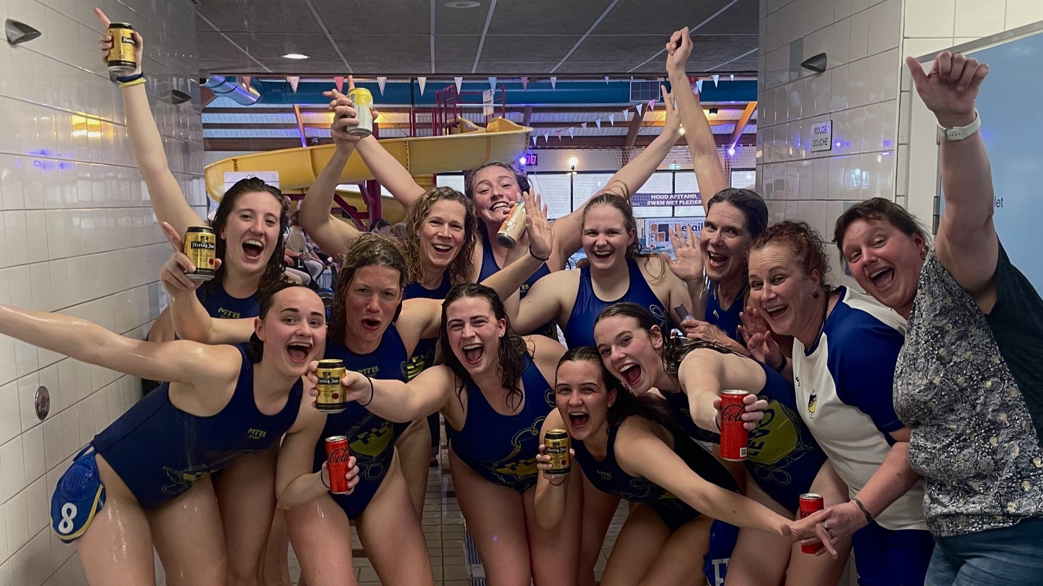 Foto: Flevo dames winnen in Doesburg en kunnen zich opmaken voor het kampioenschap