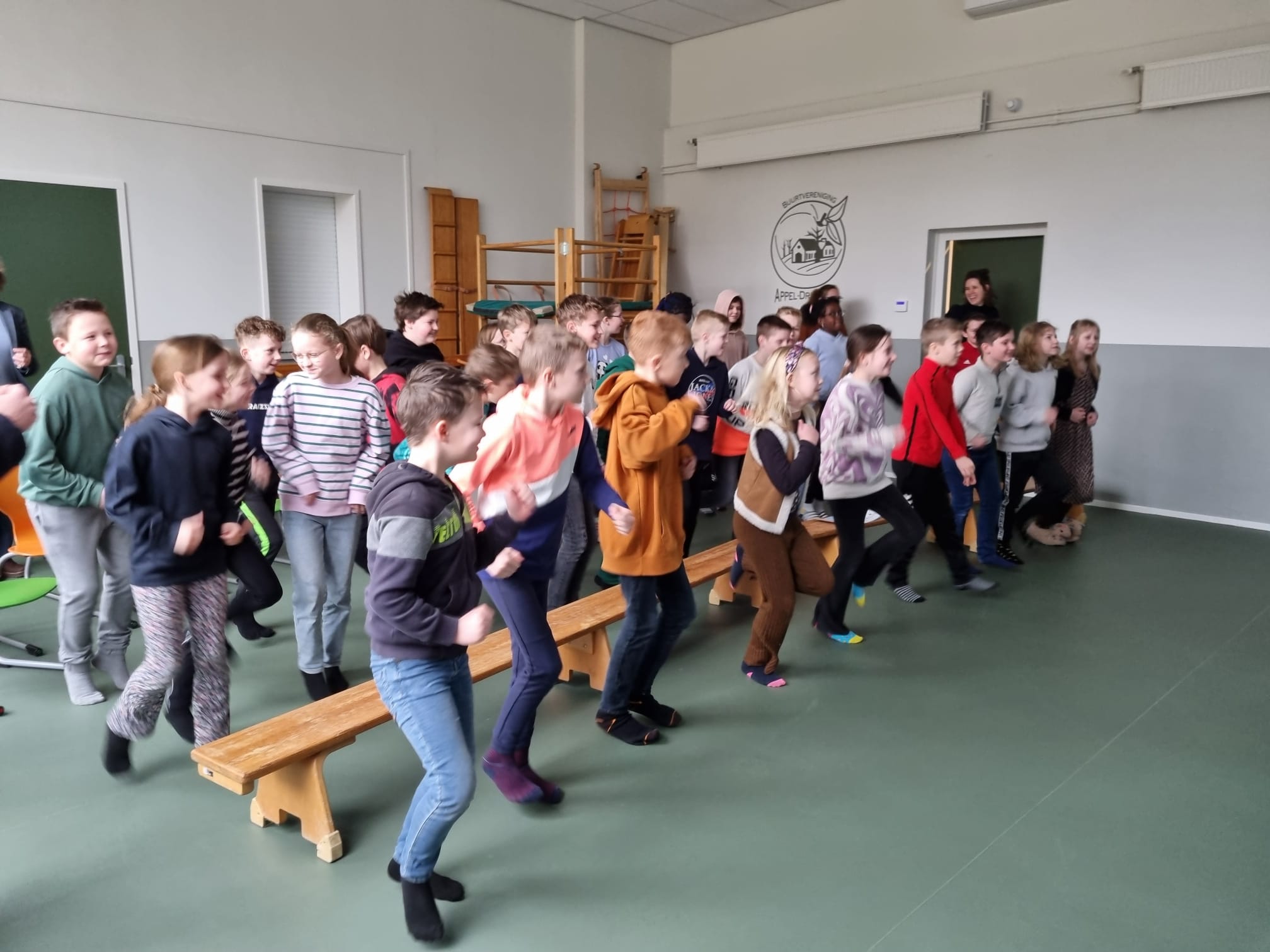 Foto: Sjors Sportief & Creatief Nijkerk afgetrapt op de Appelgaard