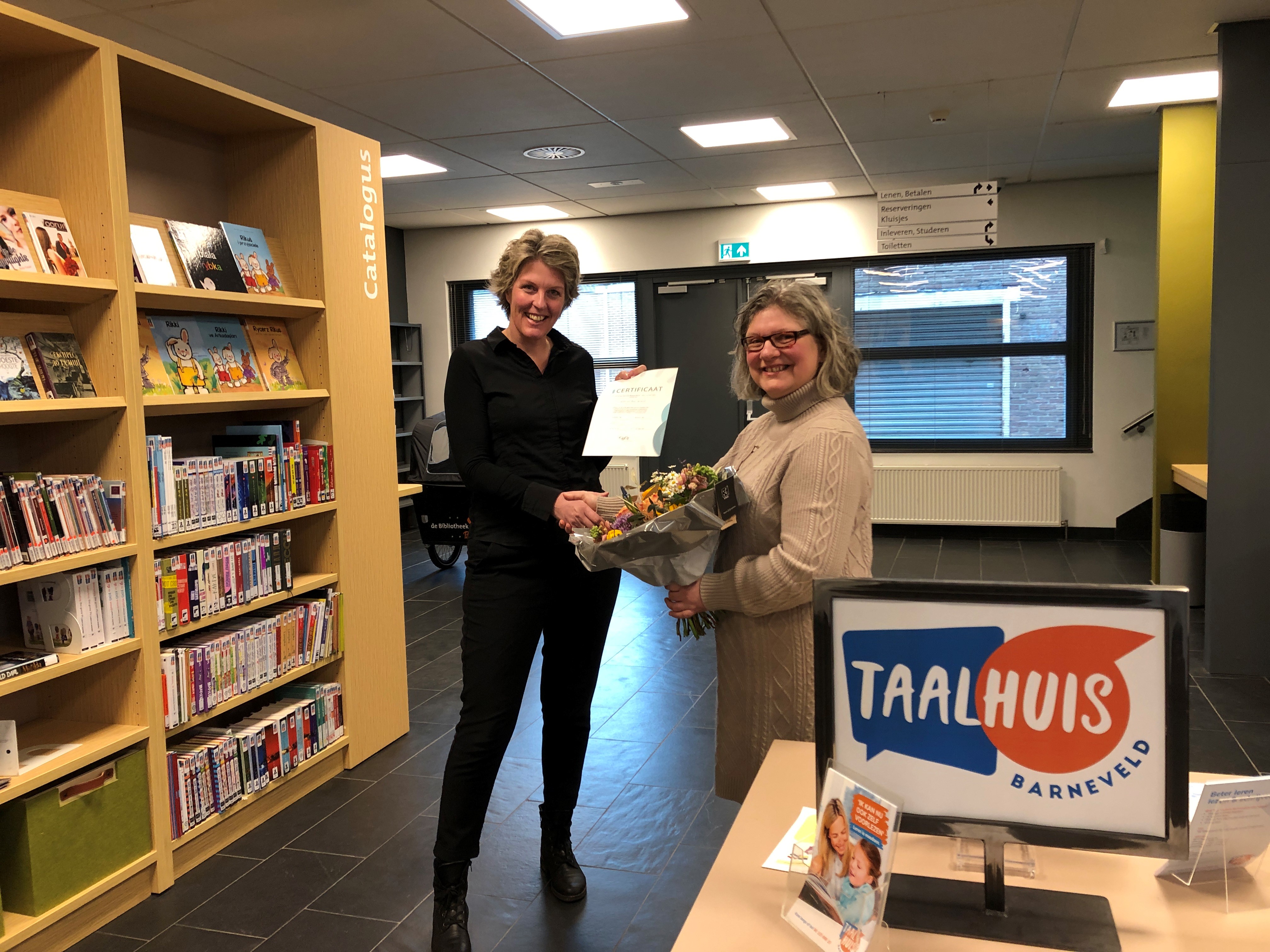 Foto: Succesvolle beoordeling Taalhuis Barneveld is een belangrijke nieuwe stap