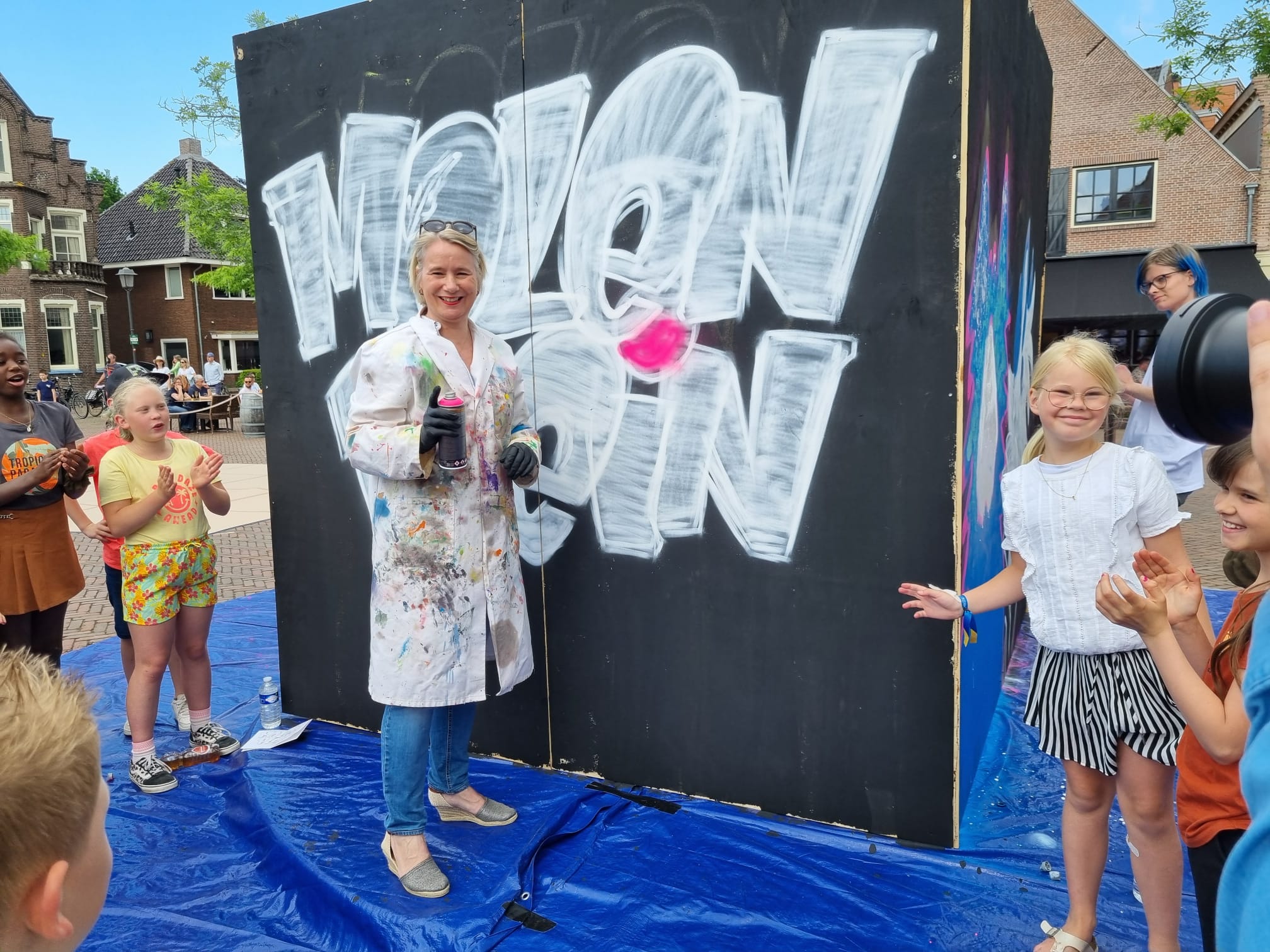 Foto: Centrum Nijkerk in de ban van Urban Jam en oude auto’s