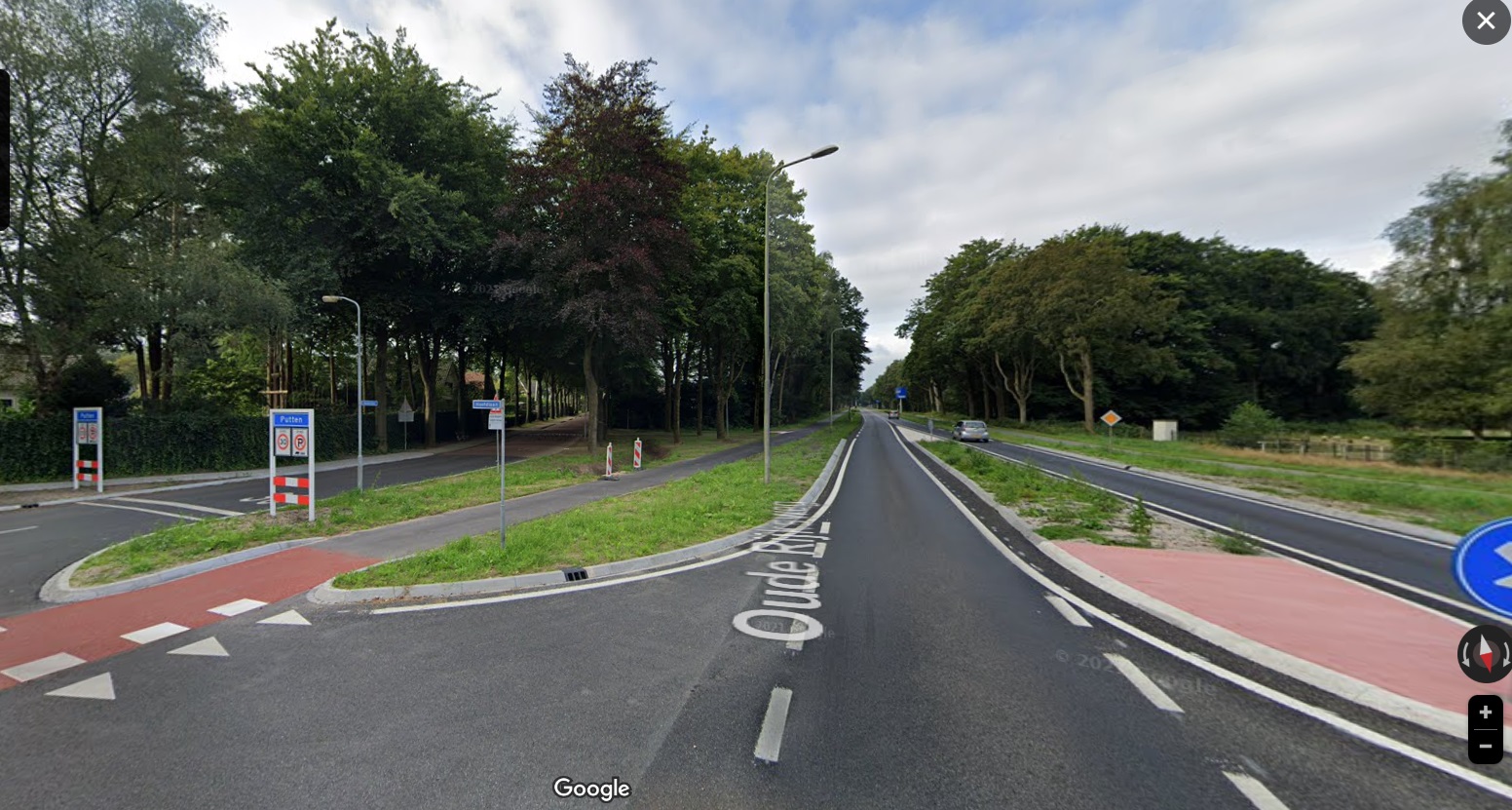 Foto: Snel overleg tussen gemeente Putten en provincie Gelderland over veiligheid kruispunt Hoofdlaan - Oude Rijksweg