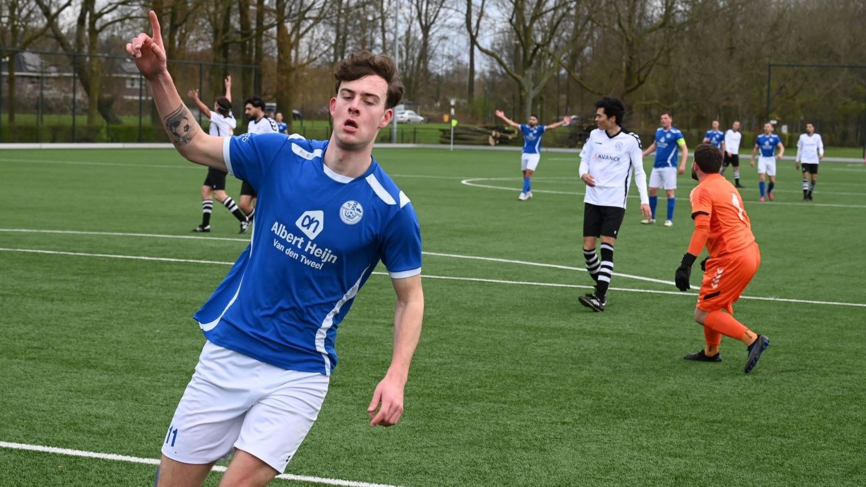 Foto: Zege voor Veensche Boys brengt kampioenschap weer een stap dichterbij