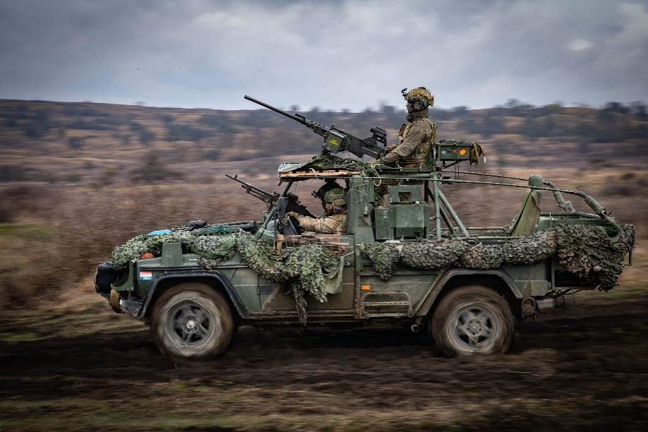 Foto: 20 en 21 maart militaire oefeningen binnen gemeente Barneveld